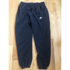 Nike Sweatpants Mens Large Black Sportswear Club Fleece Joggers